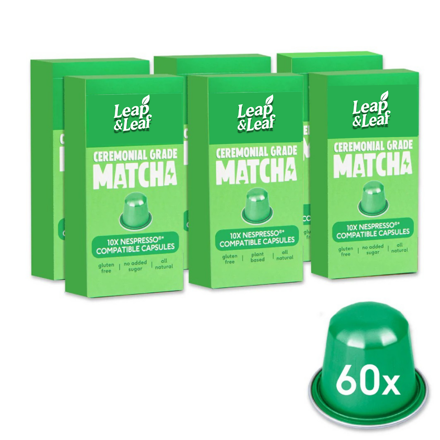 Leap & Leaf - Ceremonial Matcha Pods