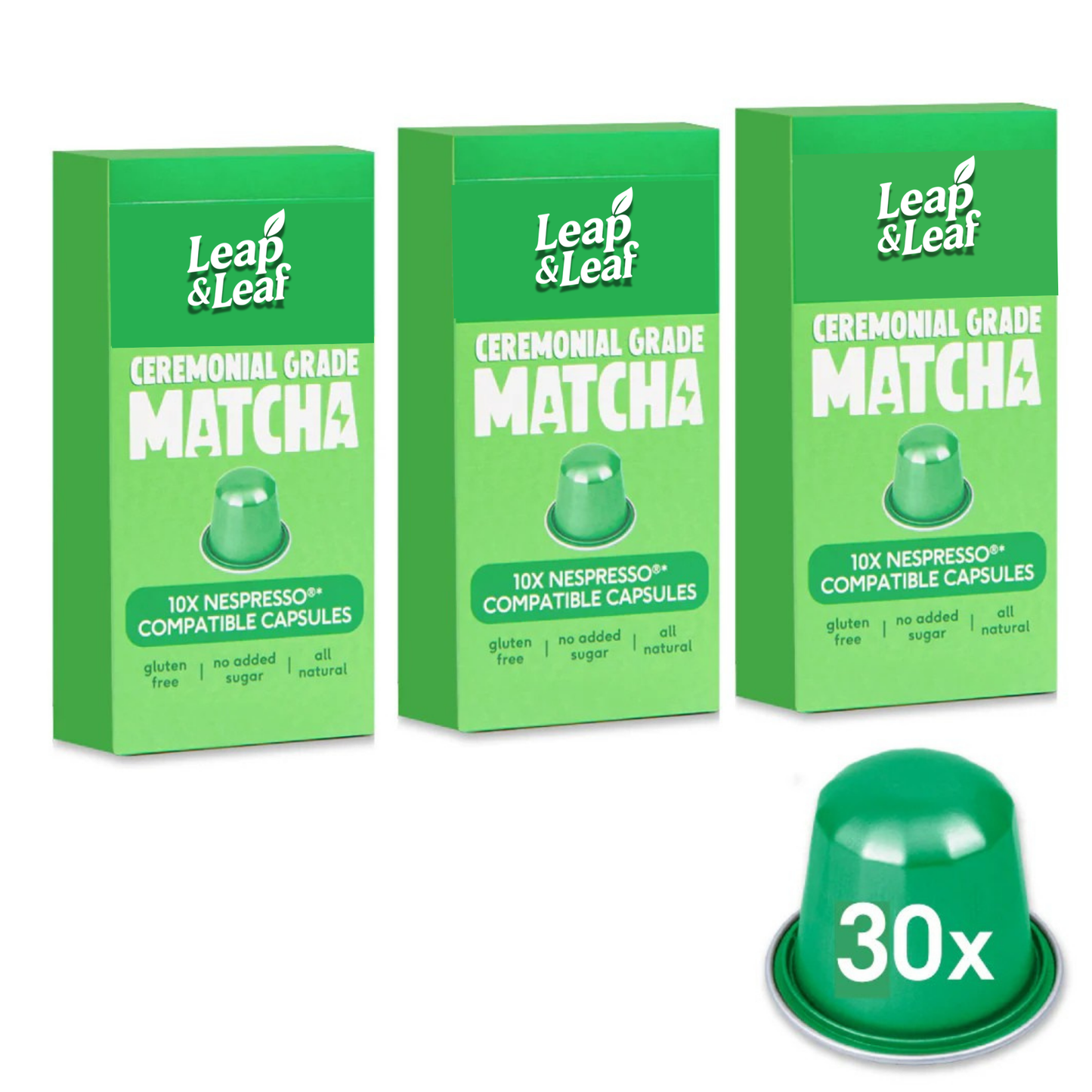 Leap & Leaf - Ceremonial Matcha Pods