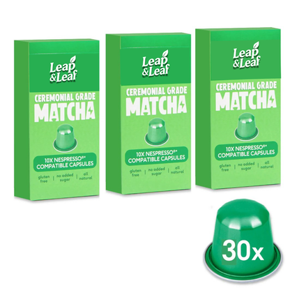 Leap & Leaf - Ceremonial Matcha Pods